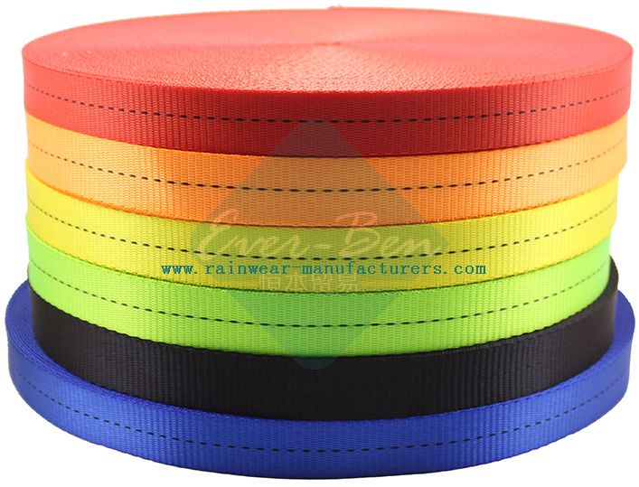 25mm High Strength Polyester Webbing Strap used Ratchet and cam buckle straps.jpg